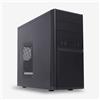 GielleService Case Unykach Dark Shadow MicroATX 52082 Alimentatore da 500 W incluso - Dimensioni unità supportate da 3,5