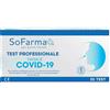 SO.FARMA.MORRA SpA TEST ANTIGENICO RAPIDO COVID-19 SOFARMAPIU' NASALE RILEVAZIONE QUALITATIVA ANTIGENI SARS-COV-2 IN TAMPONI NASALI 20 PEZZI USO PROFESSIONALE