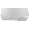 Alpes 190C-LAVATRICE-1 LIBERI IN CUCINA, Elemento Contenimento, mobile cucina-lavanderia, acciaio inox, larg. 190cm, prof. 65cm, alt. 90cm, 2 cassetti 120cm, anta inox 60cm