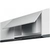 FALMEC VIRGOLA NRS 120 Cappa Incassato Classe B Grigio, Bianco