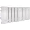PRODIGE Radiatore acqua calda PRODIGE MODERN in alluminio, 10 elementi, interasse 350 mm, neutral white