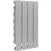 PRODIGE Radiatore acqua calda PRODIGE Modern in alluminio, 4 elementi, interasse 600 mm, silver