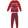 Disney Pigiama Caldo Cotone Spiderman Natale Bimbo 3-10a Disney Cod. MV40G7427