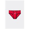 Tezenis Slip In Cotone Con Logo Stampa Natalizia Uomo Stampa