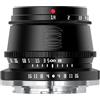 TTArtisan 35 mm f1.4 per Canon RF argento/argento APSC