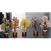 HANDMADE 300 + Pietre Preziose Bonsai Albero Della Vita Arredo Casa Energia Curative