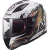 LS2 Casco FF353 RAPID II BOHO Bianco Nero LS2 2XL