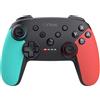Trust GXT 1246B Muta Nero, Blu, Rosso Bluetooth Gamepad Nintendo Switch, Nintendo Switch Lite