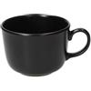 Tognana Tazza colazione senza piatto cc 450 Nero Gres Porcellanato Nero Linea Ritual RIG17450883 di Tognana