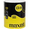 Maxell 100 CD-R, 700MB 80 Min 52X in shrink - 624037