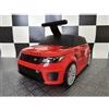 Pilots Kids Valigia da Viaggio 2 in 1 Auto Range Rover Rossa Cavalcabile per Bambini