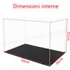 Odoria Teca Plexiglass Grande Vetrina Acrilico Espositore per Action Figure Modellino
