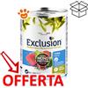 Exclusion Dog Mediterraneo All Breed Adult Tonno - Lattina Da 400 Gr - CONFEZIONE RISPARMIO