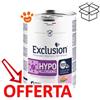 Exclusion Dog Diet Puppy Hypoallergenic Maiale e Piselli - Lattina Da 200 Gr - CONFEZIONE RISPARMIO