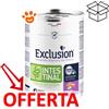 Exclusion Dog Diet Intestinal Puppy Maiale e Riso - Lattina Da 200 Gr - CONFEZIONE RISPARMIO