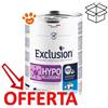 Exclusion Dog Diet Hypoallergenic Pesce e Patate - Lattina Da 200 Gr - CONFEZIONE RISPARMIO
