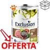 Exclusion Dog Noble Grain All Breed Adult Tacchino - Lattina Da 400 Gr - CONFEZIONE RISPARMIO
