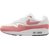 Nike W Air Max 1 '87, Sneaker Donna, White Canyon Pink Summit Bianco Nero, 36.5 EU