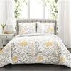 Lush Decor aprile 3 Piece Quilt Set, Yellow, King