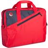 NGS MONRAY NGS GINGER RED - Valigietta per Ordinatore Portatile Laptop fino a 15,6'', Borsa per Computer con Scomparti e Tasca Esterna, Colore Rosso e Antracite