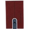 PIQUADRO Black Square Porta carte di credito RFID pelle 6 cm