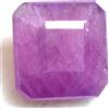 Glitzy Gems 3,53 Ct 100% Naturale Rosa Birmania Rubino Certificato Taglio Smeraldo Gemma ...