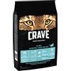 Crave Alimento secco per adulti con salmone e pesce bianco, 7 kg (1 bustina) - cibo per gatti secco ad alto contenuto proteico e senza cereali - Realizzato con 100% di pesce naturale
