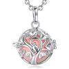 EUDORA Harmony Ball Collana con Albero della Vita con Musica Collana con Ciondolo per Madre Bambino Donne Incinte Bel Regalo di Gioielli, Catena da 76 cm e 114 cm