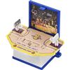 Generico Libro Pieghevole 3D Bomba da Basket Libro di Esplosione Portachiavi idilliaco Bomba Libro Giocattolo Borsa di decompressione Regali Pendenti per i Bambini Amici Portachiavi (Blue, One Size)