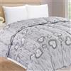 Home Tresor - Trapunta Invernale Imbottita in Morbida Microfibra, Piumone Letto Autunno Inverno Traspirante Anallergico Fantasia Romantic 2, 1 Piazza e Mezza 210x250 cm