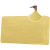 BXFUL Copriseduta Divano Elasticizzato in Velluto Fodera per Cuscino ad Alta Elasticità Cuscino per Divano Fodera per mobili Coprisedile per Divano Fodere per Cuscino (3 Posti,Giallo)