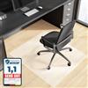 KARAT Tappetino protettivo per pavimenti duri, 100 x 120 cm, bianco latte, per parquet, laminato, in polipropilene (rivoluzione)