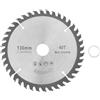 OTOTEC 1Set Lama Per Sega Circolare Specializzata TCT 136x20x1,6mm 40T Compatibile Con Makita DSS501Z MAX 7000RPM Per Il Taglio Di Legno Plastica Alluminio Rame