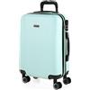 ITACA Valigia Bagaglio a Mano, Trolley Bagaglio a Mano, Trolley Cabina, Valigie, Trolley Tiber, Verde Menta, S