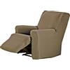 ECOMMERC3 | Fodera per poltrona con gambe insieme relax, elastica, in jacquard, adatta per poltrona Taupe, traspirante, anti-usura, facile da mettere e rimuovere