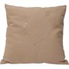 Pandecor Cuscino in tessuto beige con strass cuore 40x40 cm
