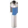 kwb 7554-20 HM Flush-Cutter Professional (per legno, Ø 13mm, albero da 8 mm, taglio di precisione a base di terra, adatto per tutte le solita femminile), blu / grigio