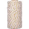 G2PLUS 100m Cordoncino in Cotone Spago in Cotone Baker Twine Cordoncino da Regalo da 2 mm Spago Natalizio perfetto per Cucina Cottura confezionamento regali e fai da te creativo