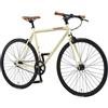 BIKESTAR Bici da città Citybike Single Speed Fixie 28 | CTB Bici da strada telaio 53 cm Retro Vintage | Beige