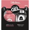 Sally Hansen Smalto Unghie Miracle Gel, Smalto Gel Senza Lampada UV, Effetto Manicure Professionale, 920, Mauve-olous, Confezione da 2 Pezzi