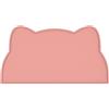 septillar Tappetino Ciotola Cani e Gatti, Antiscivolo Silicone Tappetini Cibo Tappetino Sottociotola Impermeabile (52X30cm, Rosa Corallo)