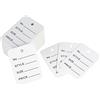 G2PLUS 1000PCS Etichetta in Carta Kraft Bianca,Etichette di Abbigliamento