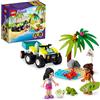 LEGO Friends Veicolo di Protezione delle Tartarughe, Animali Marini Giocattolo per Bambini dai 6 Anni, ATV e Roulotte 41697