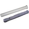 aspirastore Set calza rivestimento in tessuto per tubo flessibile aspirapolvere centralizzato mt 9 (9 metri)