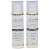 LUTTMANN® Shampoo naturale per capelli + balsamo naturale per capelli da 200 ml ciascuno, ricambio per parrucche - cura intensiva per parrucche di capelli veri, parrucche e extension per capelli