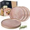 Moritz & Moritz TERRA Set di 6 Piatti da Portata - Ø 27 cm - Piatti Orientali in Rosa di Alta Qualità - Piatti da Portata Moderni per l'uso Quotidiano e per le Occasioni Speciali