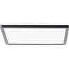 Lightbox Basic Pannello a LED da parete | 30 x 30 cm | pannello da parete e soffitto con cornice nera e luce bianca neutra (4000 K) | 18 W | 2400 lm | per ogni ambiente | in plastica in bianco/nero