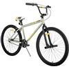 ROCKSHARK Hiland 26 Pollici BMX Bicicletta per Bambini, BMX Freestyle per Ragazzo e Ragazza con 2 Pegs in Acciaio e Ruota Libera, Grigio