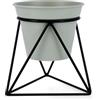 Vinthera Moa - Supporto con vaso 14,5 x 12,5 x 15 cm