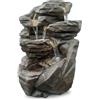Zen Light Zen Luce SCF RG58 Niagara Grandi fontane, fontane da Giardino, Pietra, 54 x 42 x 70 cm